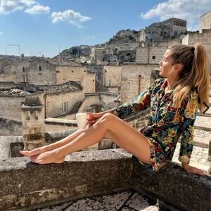 Sur La Vague Frida Pajama Shorts Set NWT  XS/S